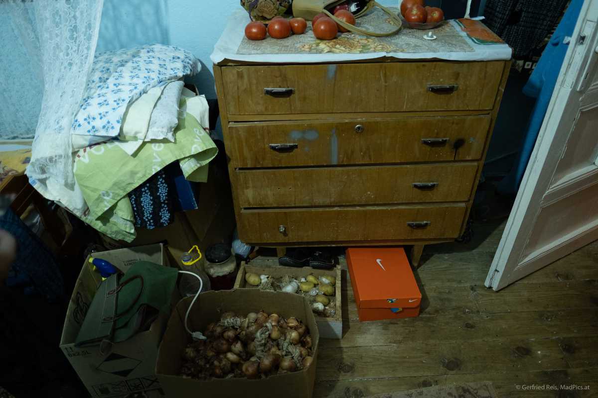 Im Haus Von Albanischen Großeltern