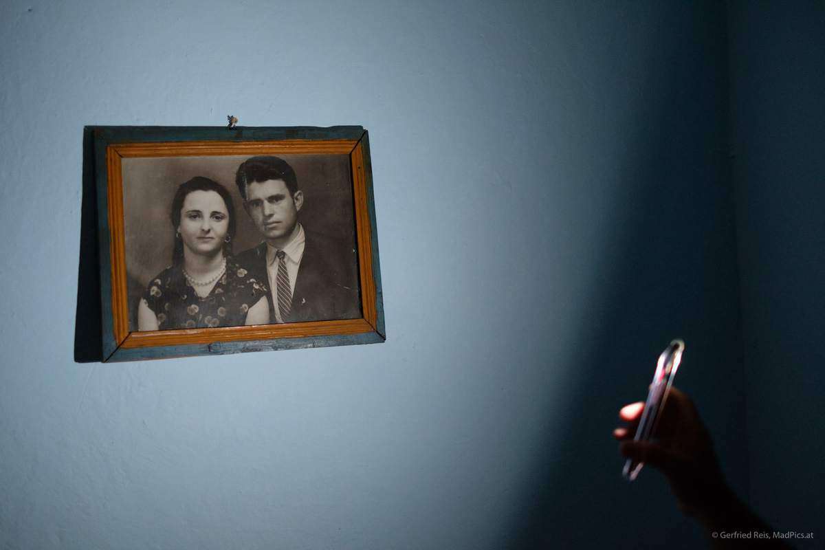 Im Haus Von Albanischen Großeltern