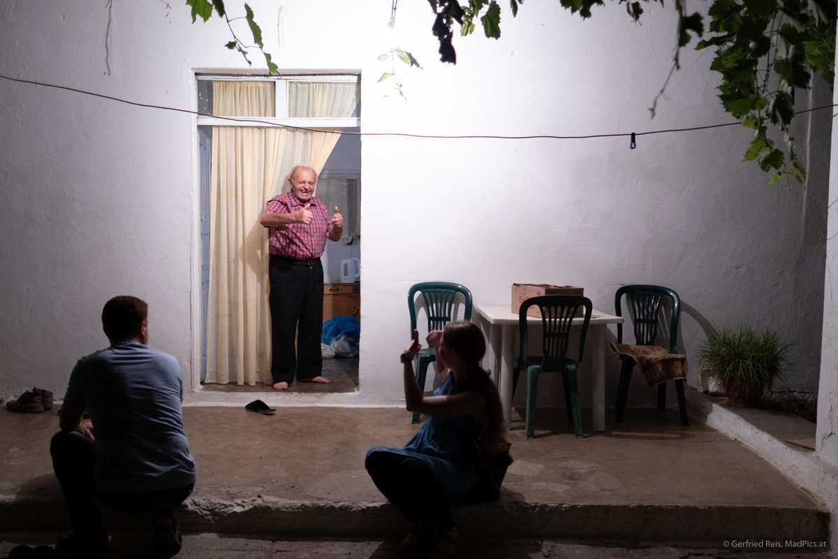 Im Haus Von Albanischen Großeltern