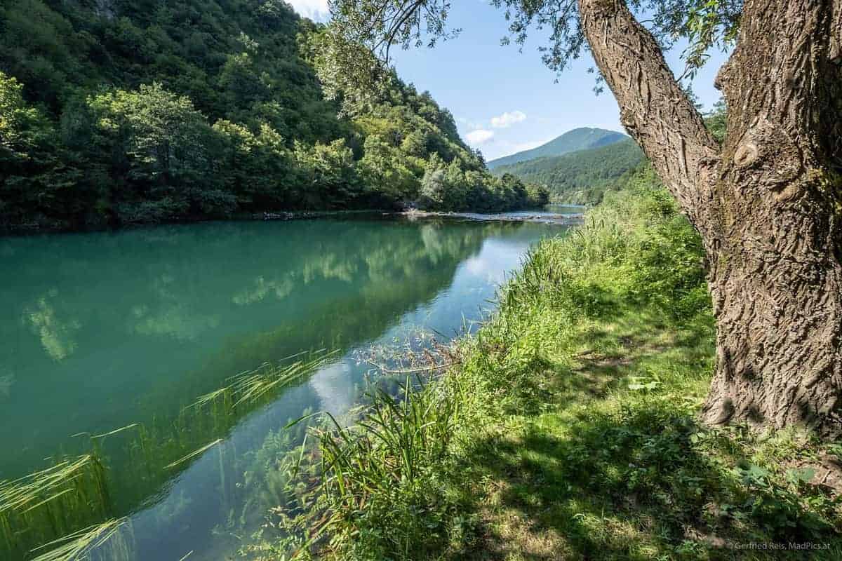 Bike-Tour Zum Štrbački Buk: Fluss