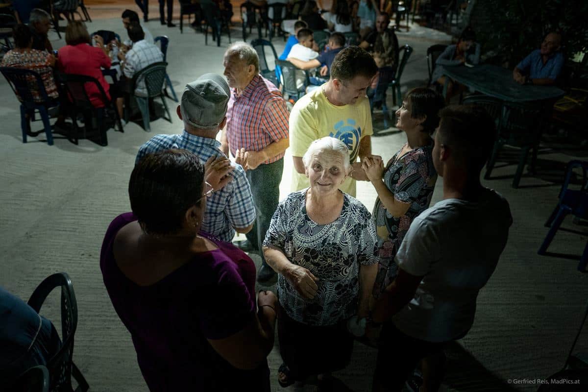 Eine Albanische Dorffeier