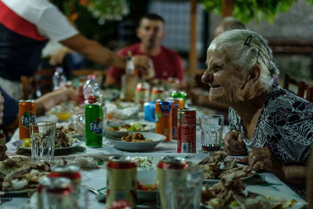 Eine Albanische Dorffeier