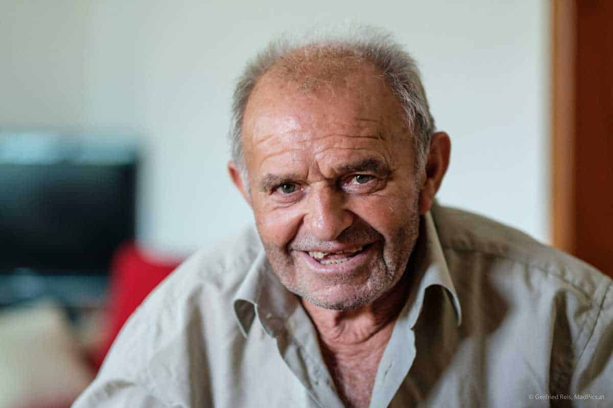 Albanische Großeltern