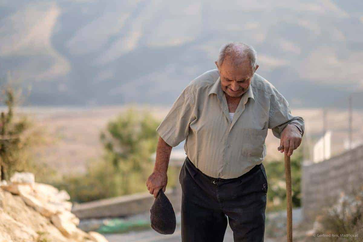 Albanische Großeltern