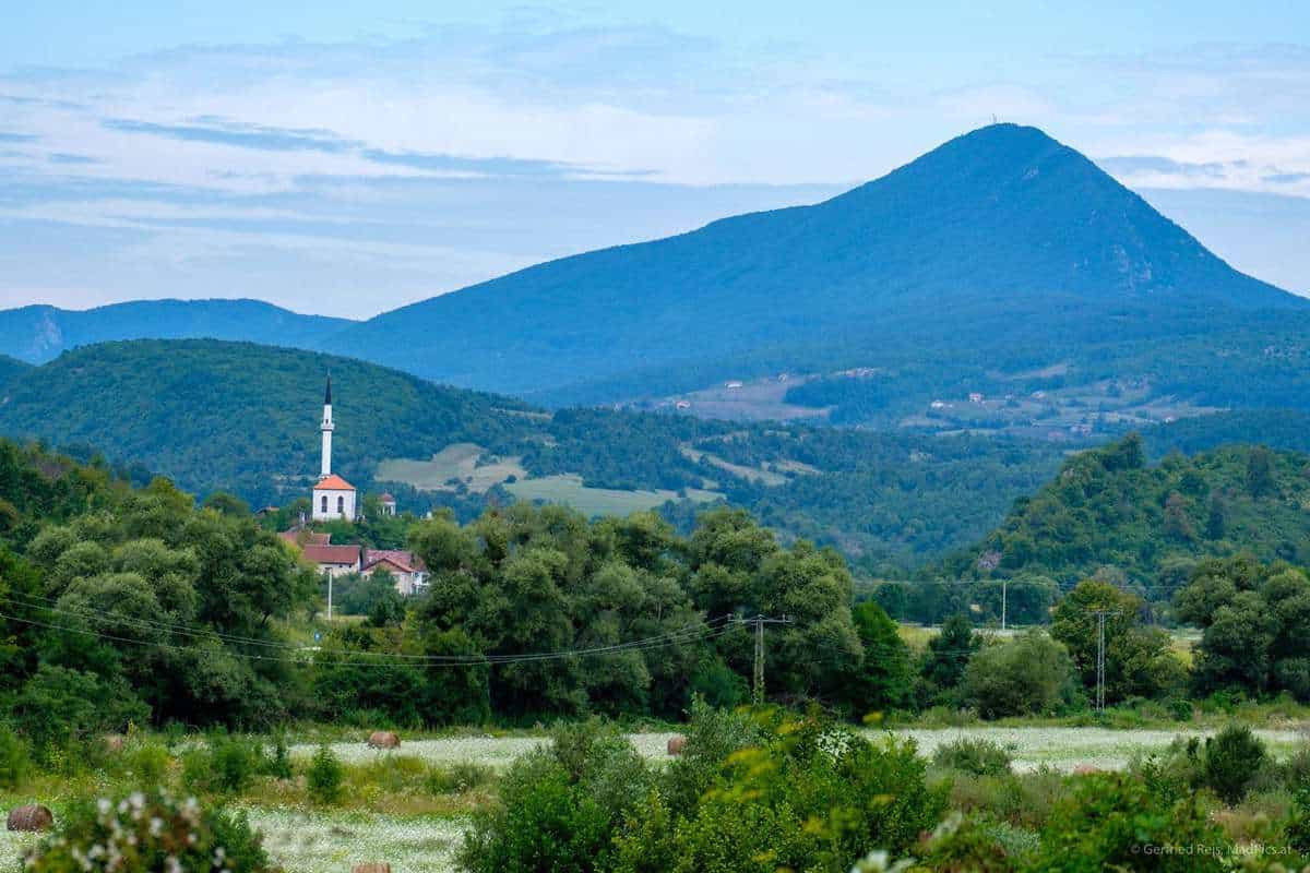 Bike-Tour Zum Štrbački Buk: Landschaft