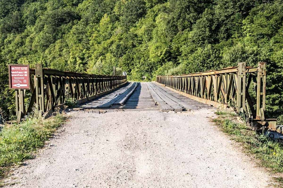 Brücke Im Una-Nationalpark