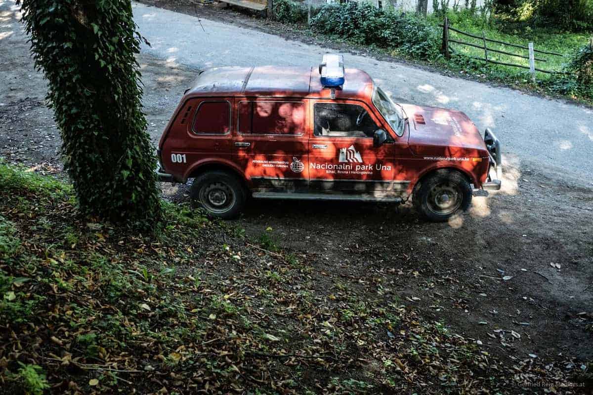 Parkwächterauto In Martin Brod