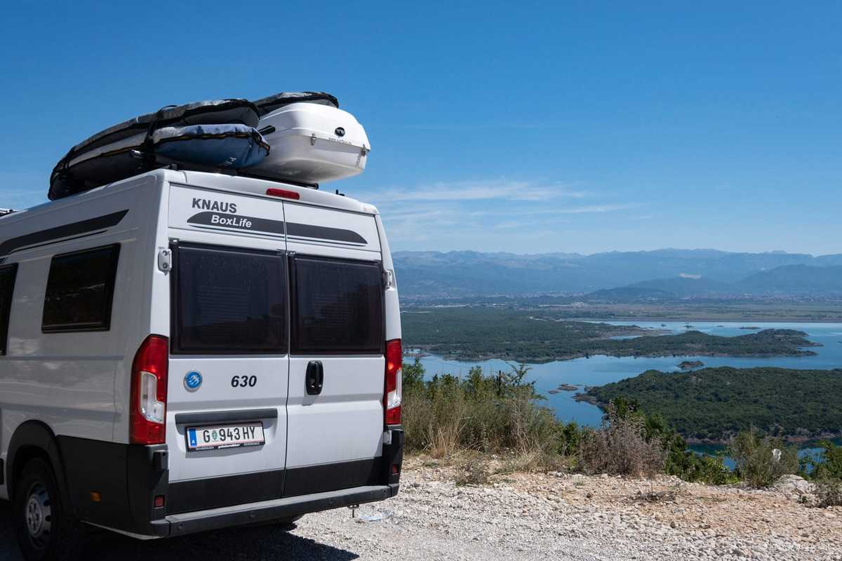 Mit Dem Wohnmobil Am Slansko Jezero