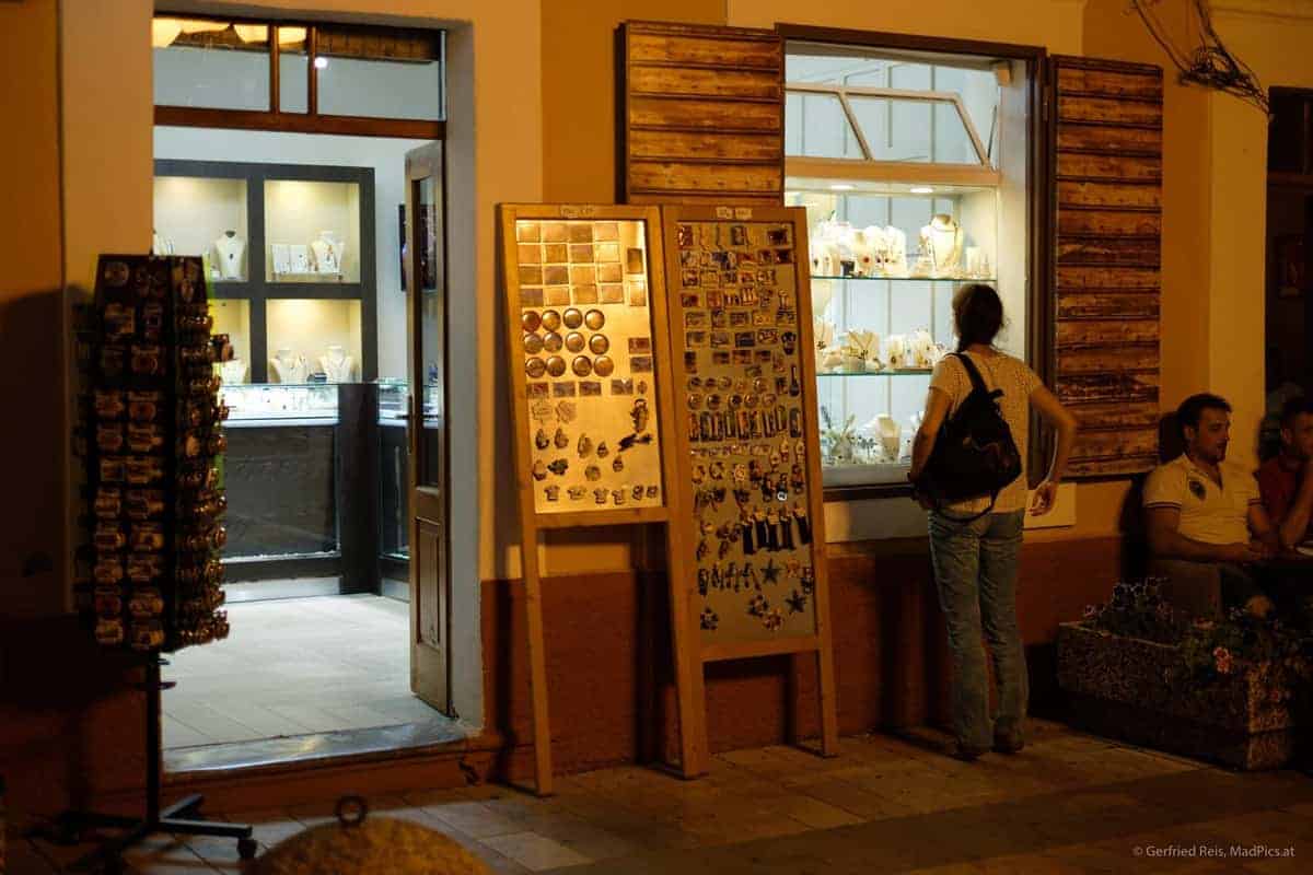 Schmuckgeschäft In Shkodra, Albanien