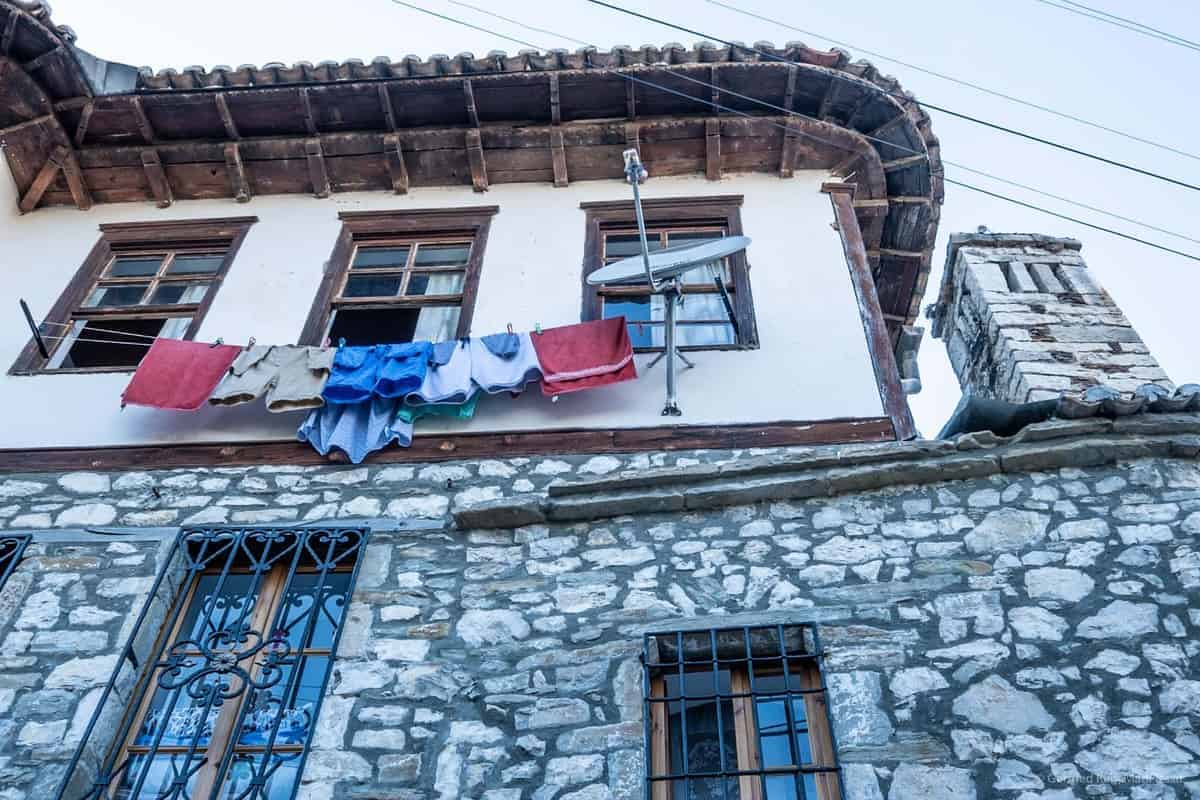 In Berats Stadtteil Mangalem