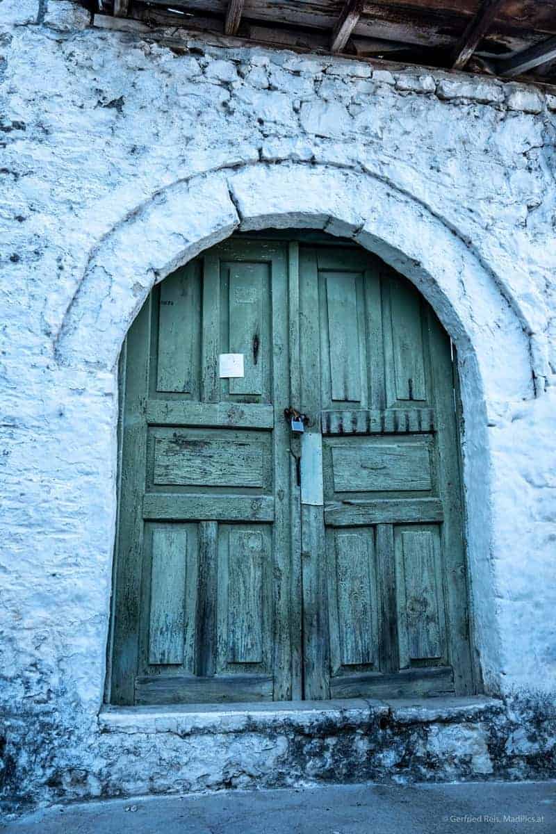 In Berats Stadtteil Mangalem