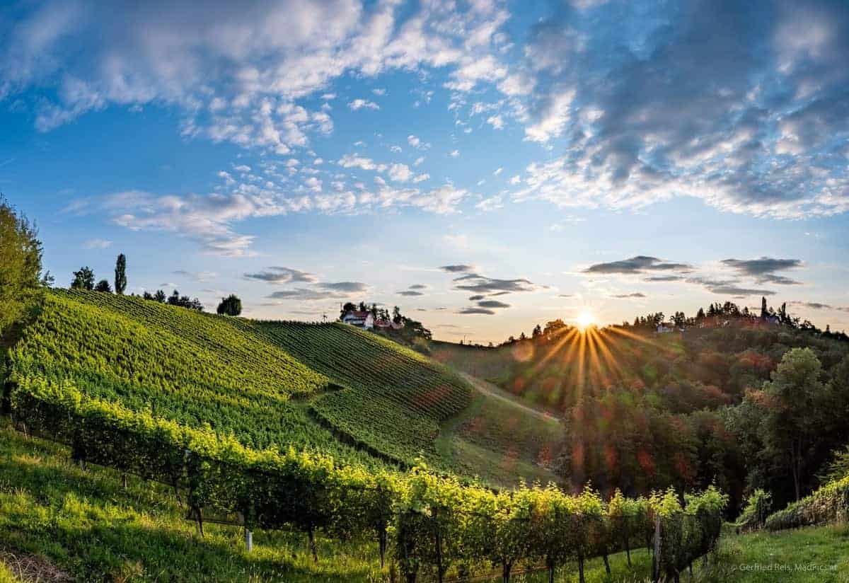 Sonnenaufgang In Der Südsteiermark