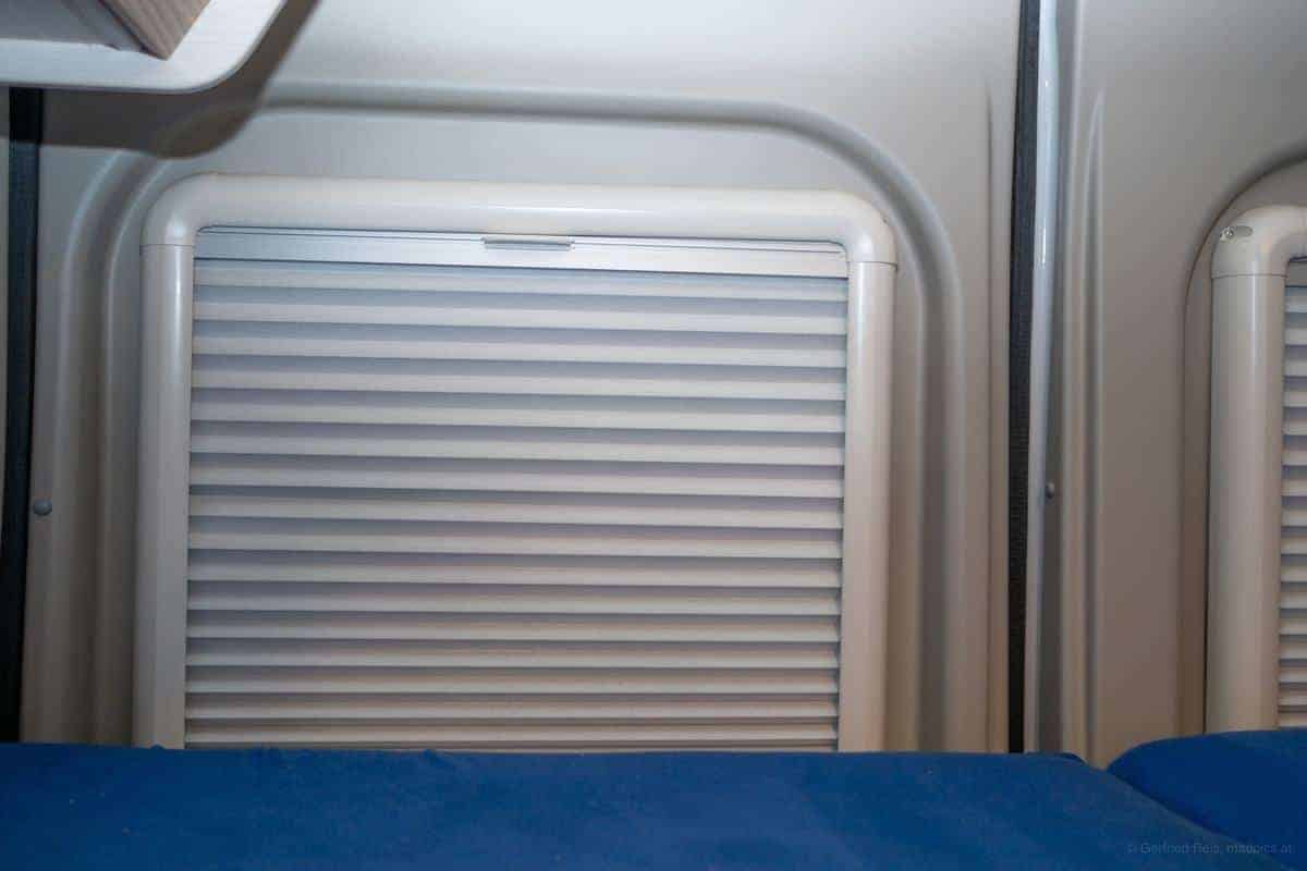 Plissee-Verdunklung Im Wohnmobil