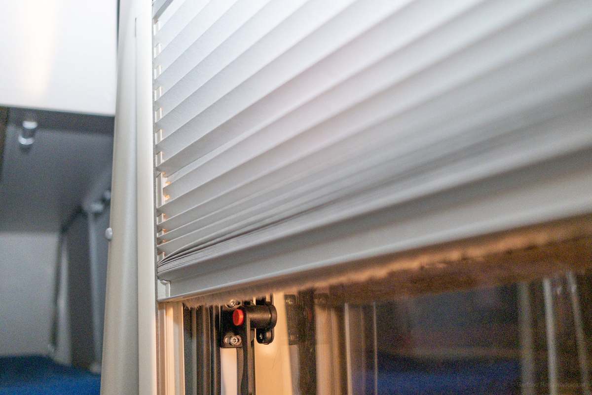 Plissee-Verdunklung Wohnmobil