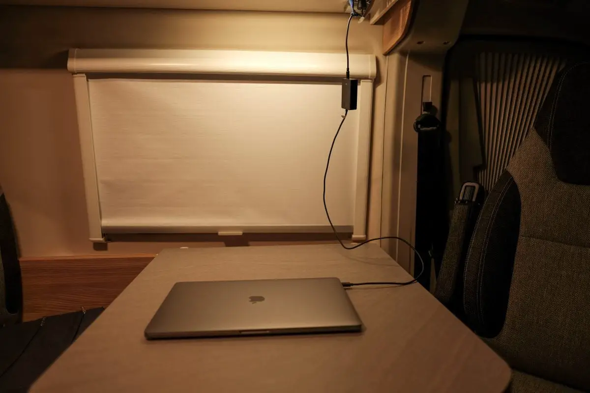 Laptop im Wohnmobil benutzen