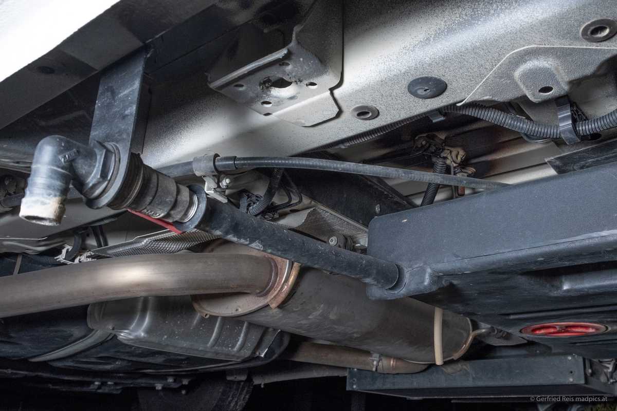 Wohnmobil Unterboden