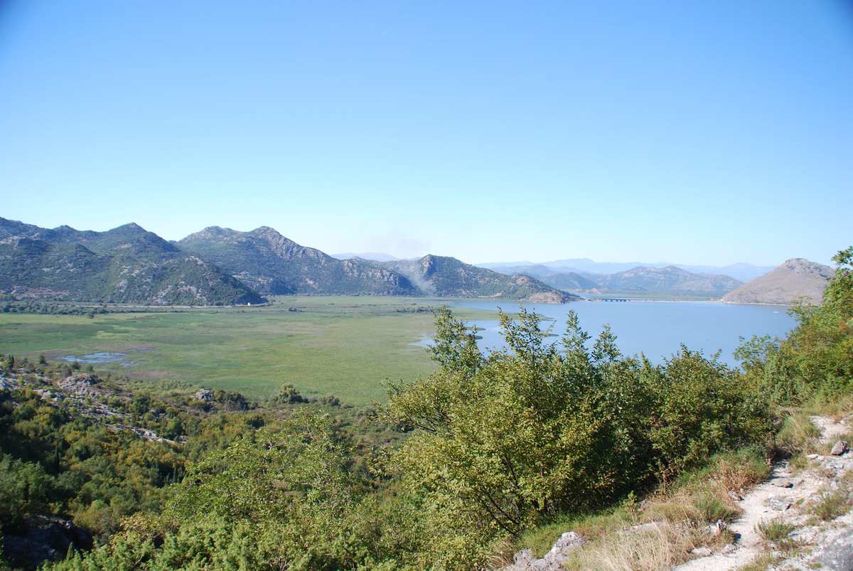 Das Nordende Des Skutarisees