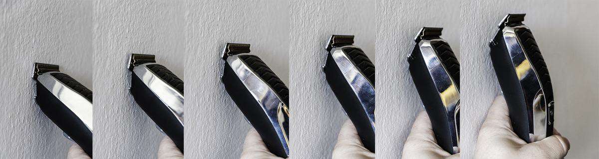 Haare Selber Schneiden: Verlauf Durch Anheben Der Maschine Herstellen