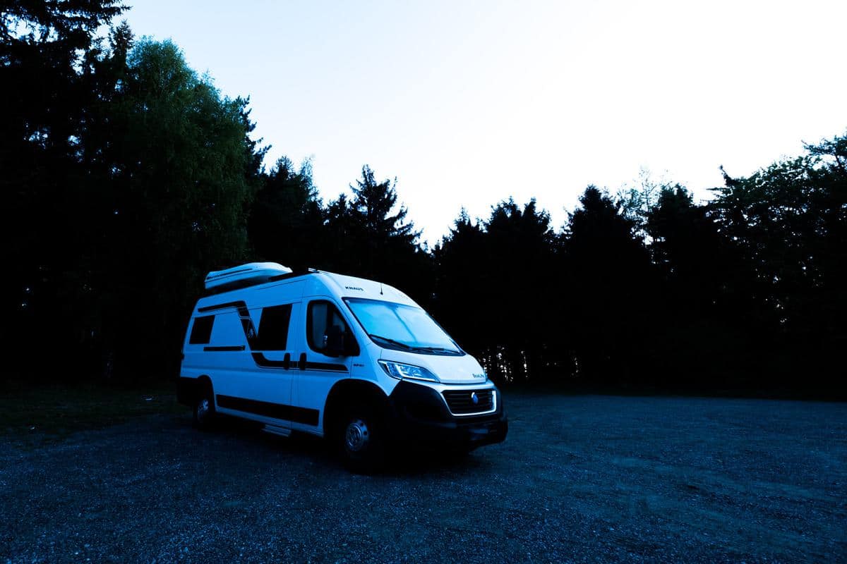 Völlig Alleine Im Wohnmobil Am Waldrand Des Günser Gebirges