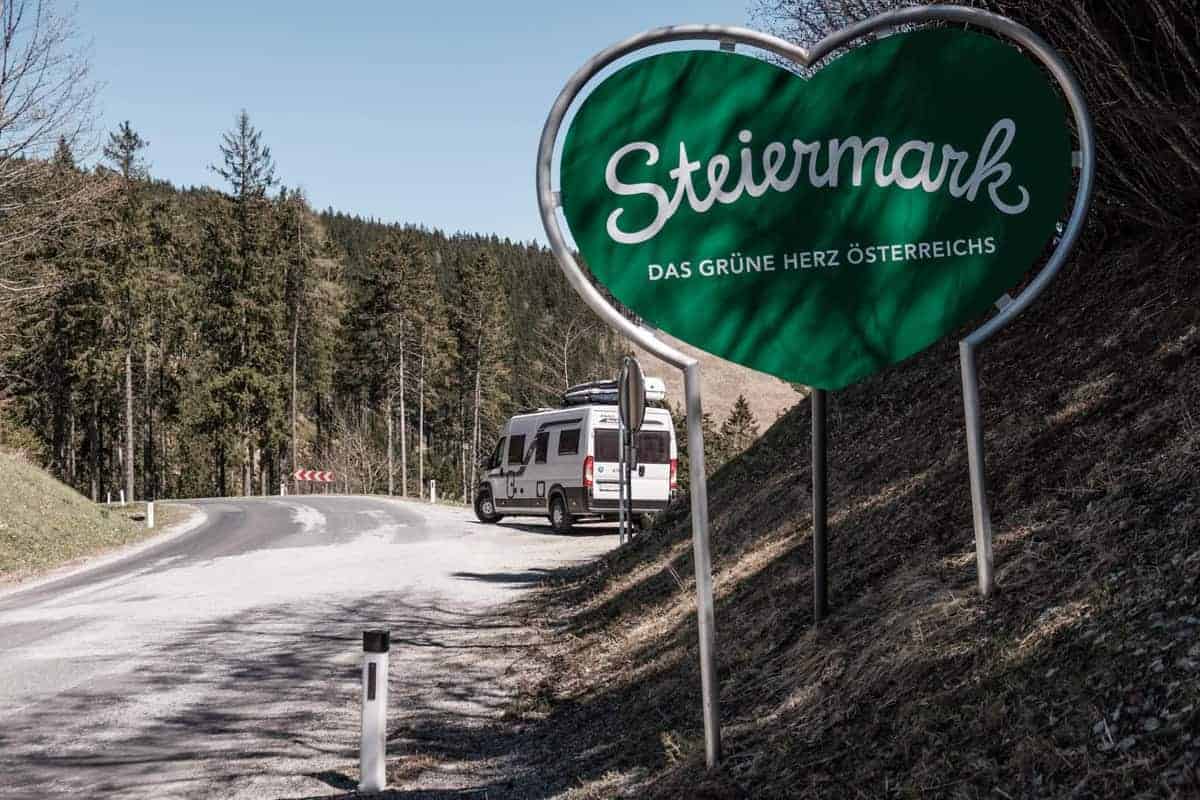 Mit Dem Wohnmobil Am Feistritzsattel