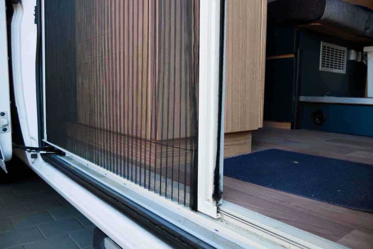 Insektenschutz Für Die Kastenwagen-Schiebetür