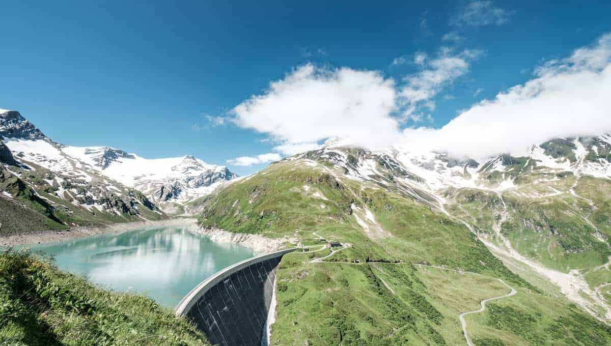 Der Mooserboden Mit Der Moosersperre