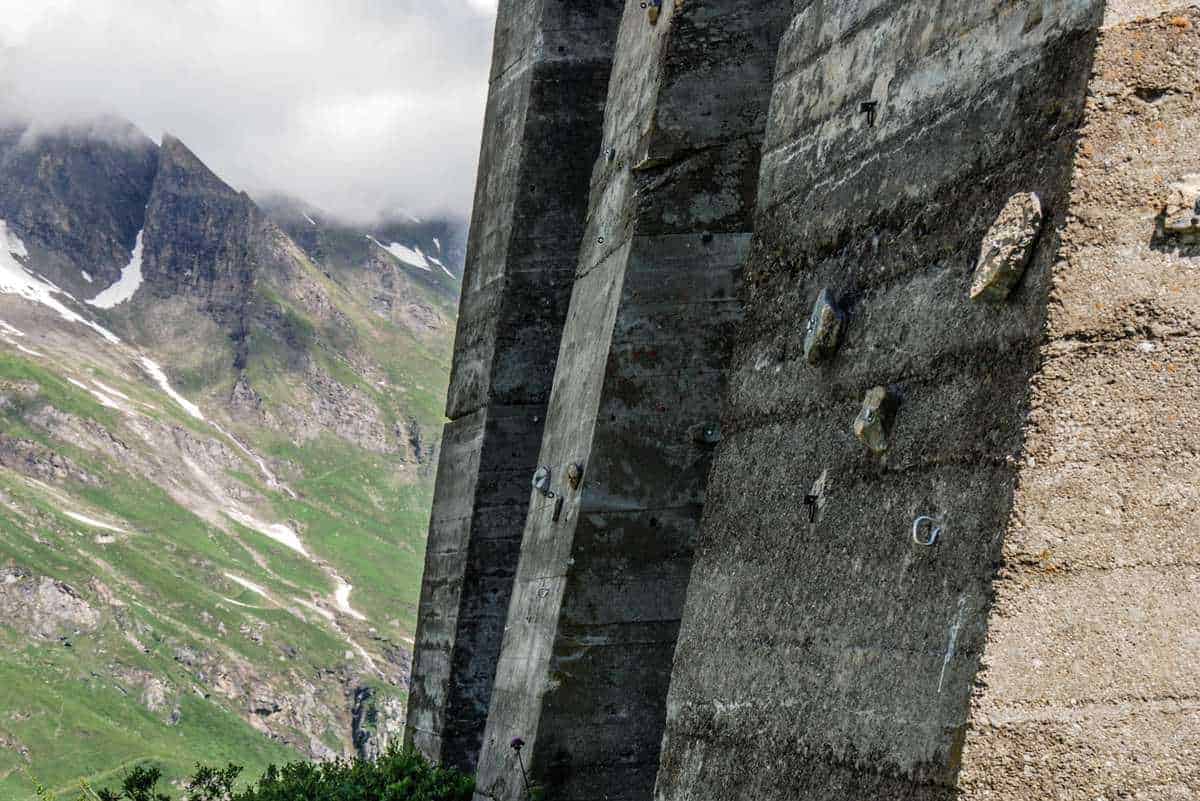 Staumauern Im Hochgebirge