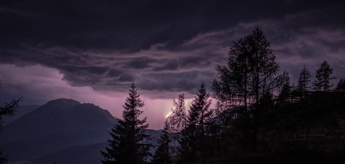 Thunderstorm on the Loser Alm