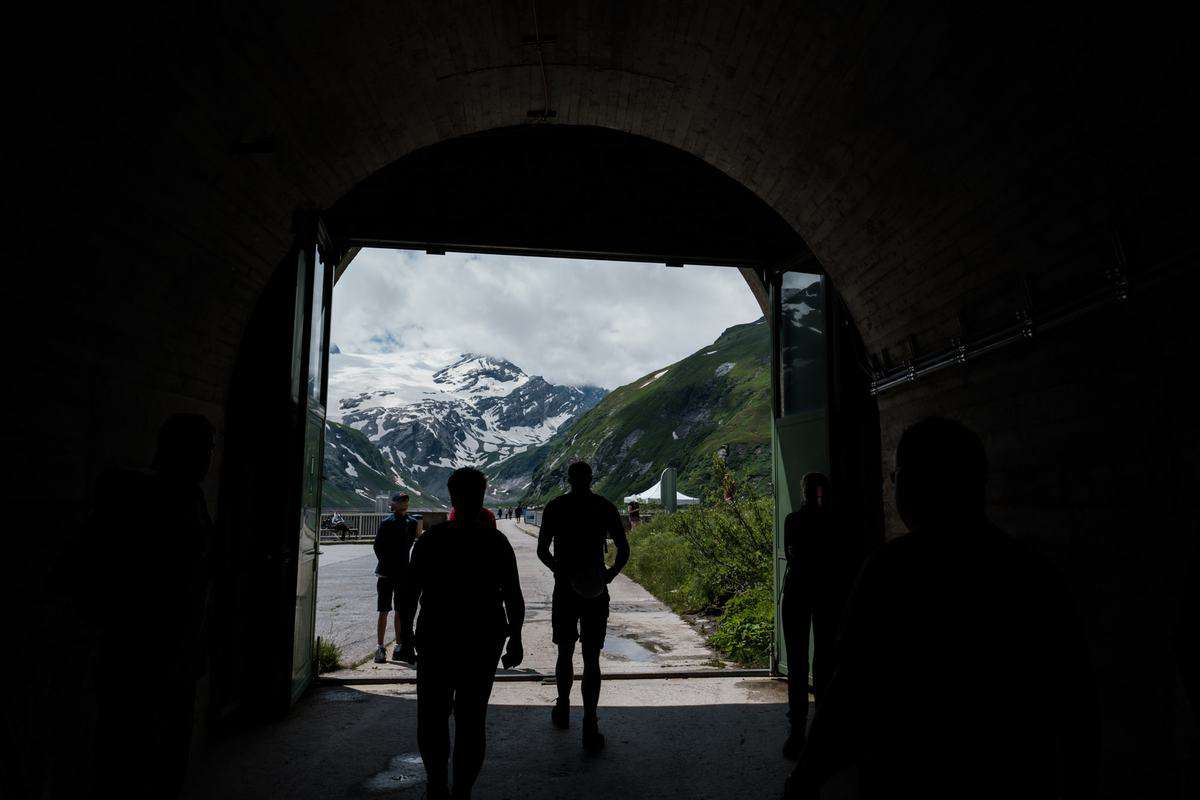 Am Ende Der Staumauerführung