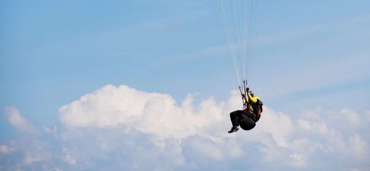 Paraglider An Der Hohen Wand