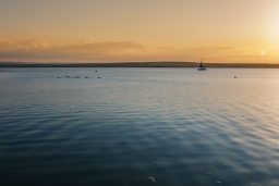 Neusiedler See Im Abendlicht
