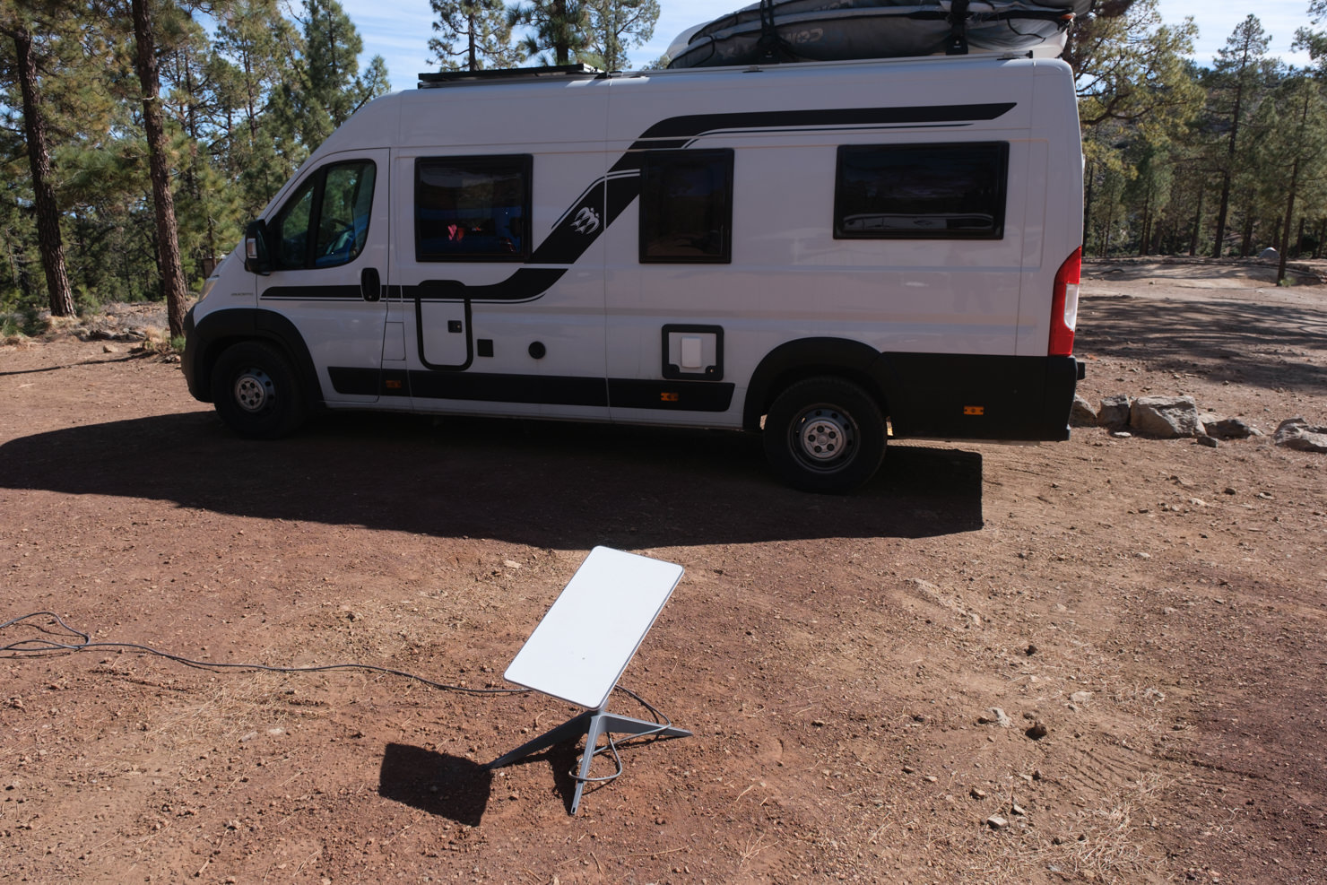 Starlink-Satellitenschüssel