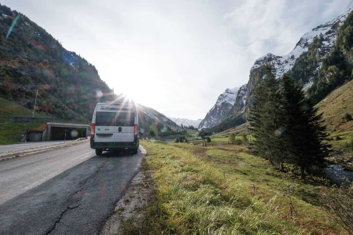 Wohnmobil An Der Felbertauernstraße