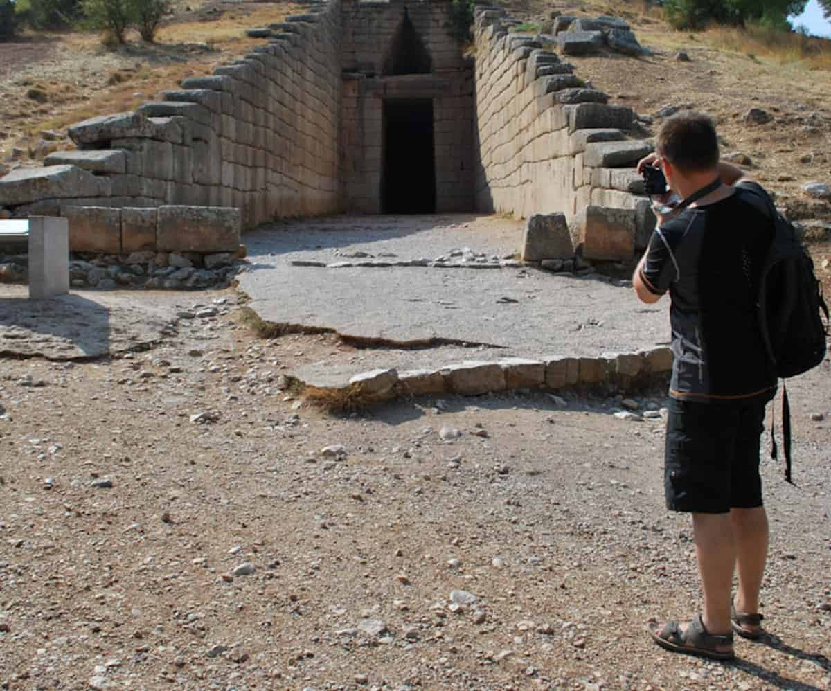 Unterwegs Mit Der Kompaktkamera In Griechenland