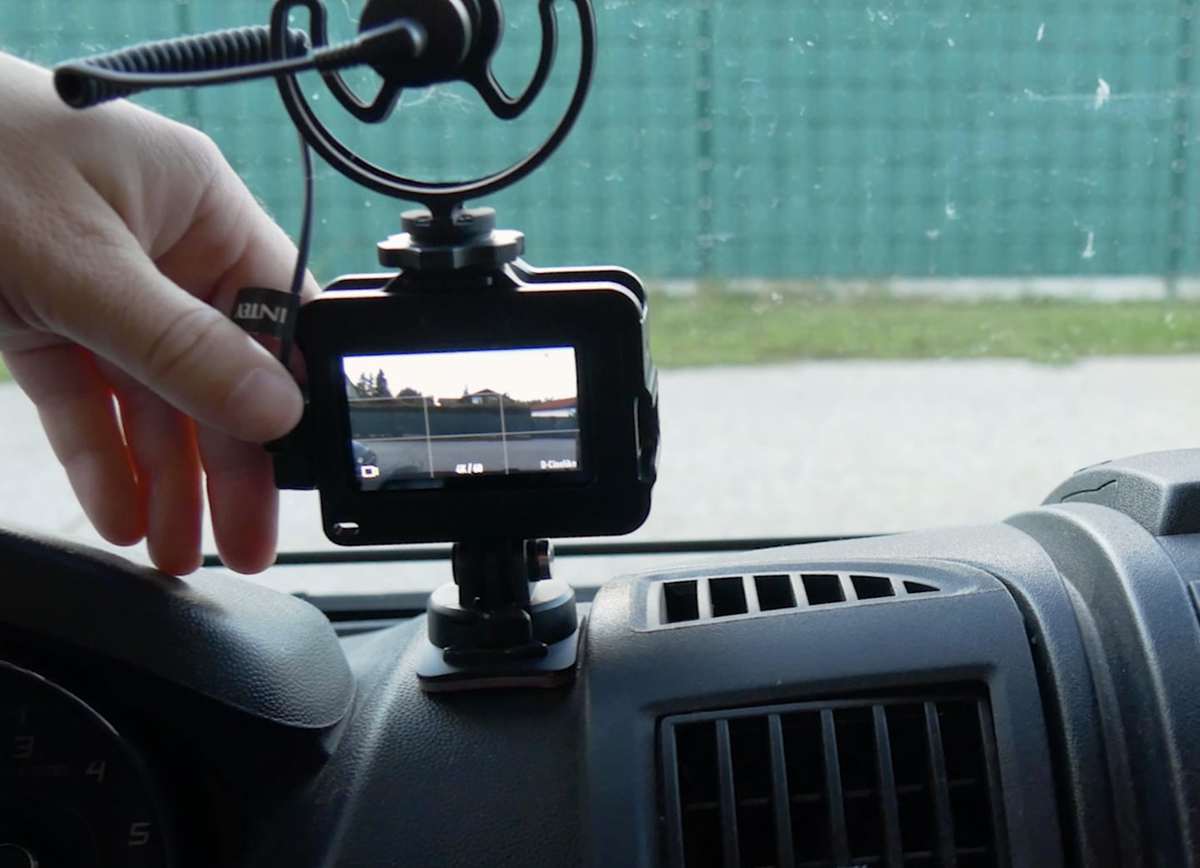 Action-Cam Im Wohnmobil