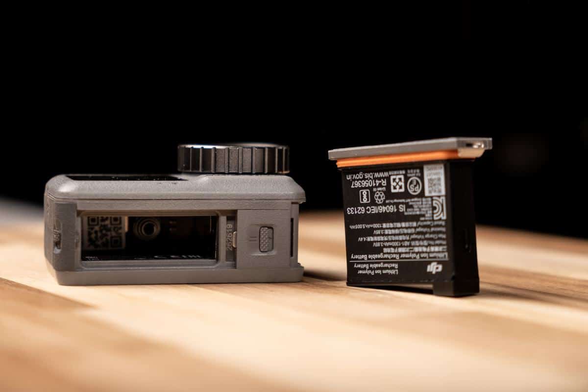 Das Batteriefach Der Dji Osmo Action