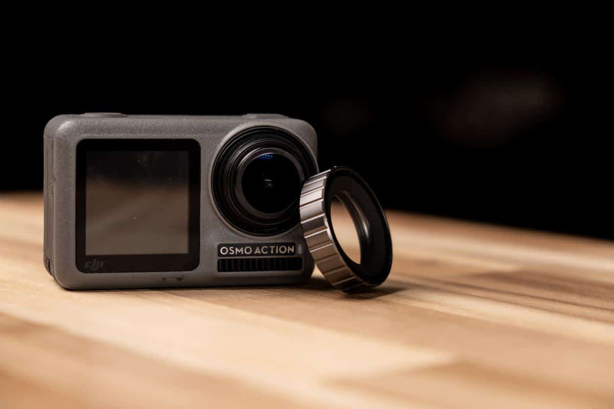 Tauschbare Frontlinse An Der Dji Osmo Action