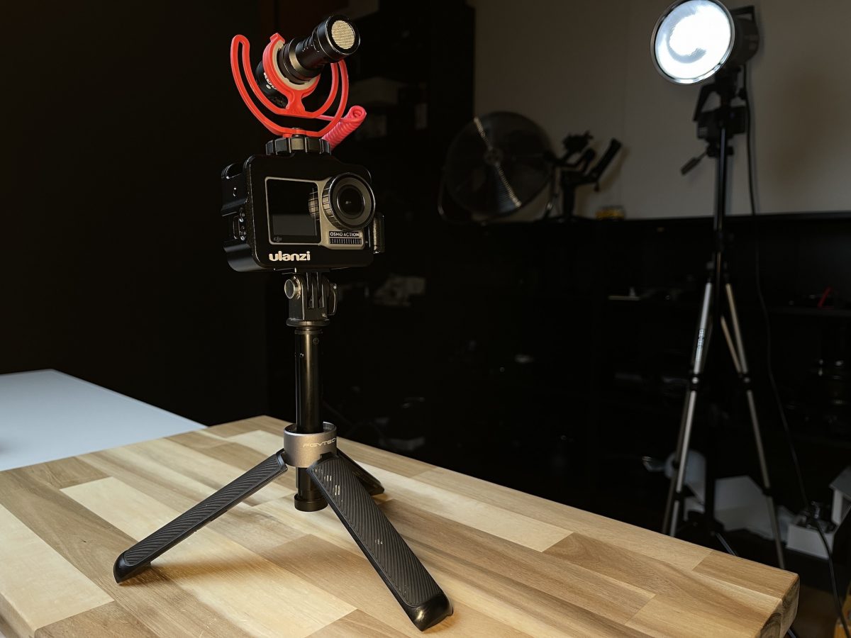 Vlogging Setup mit Action Cam