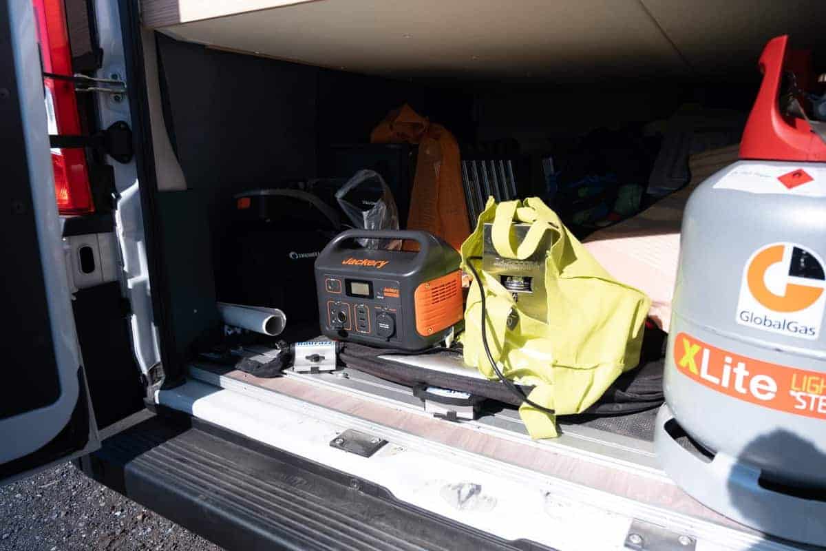 Power Station In Der Heckgarage