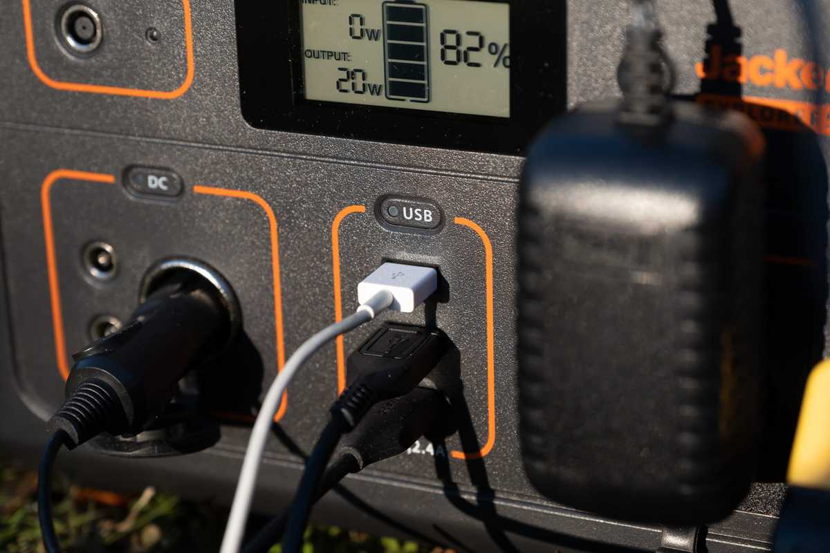 Steckdosen An Der Power Station