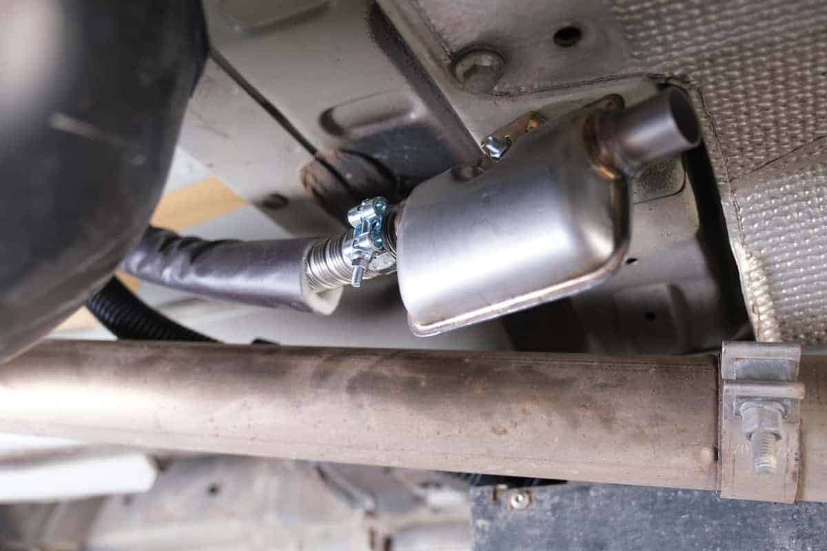 Abgasleitung, Hitzeschutz Und Auspuff