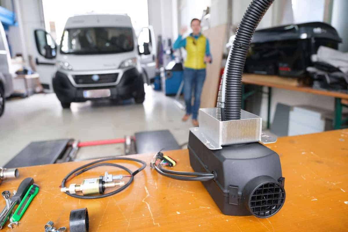 Einbauflansch Autoterm Air 2D Vorbereiten