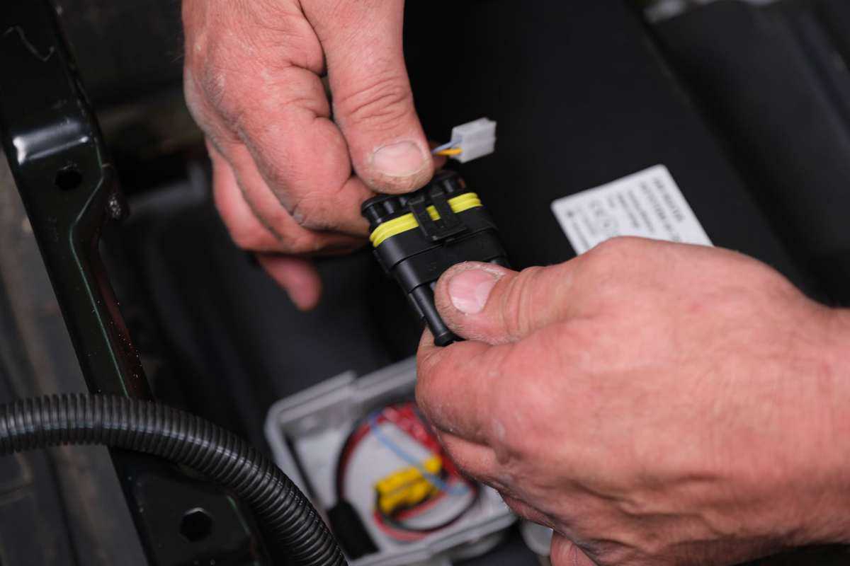 Kabel Autoterm Zusammenstecken