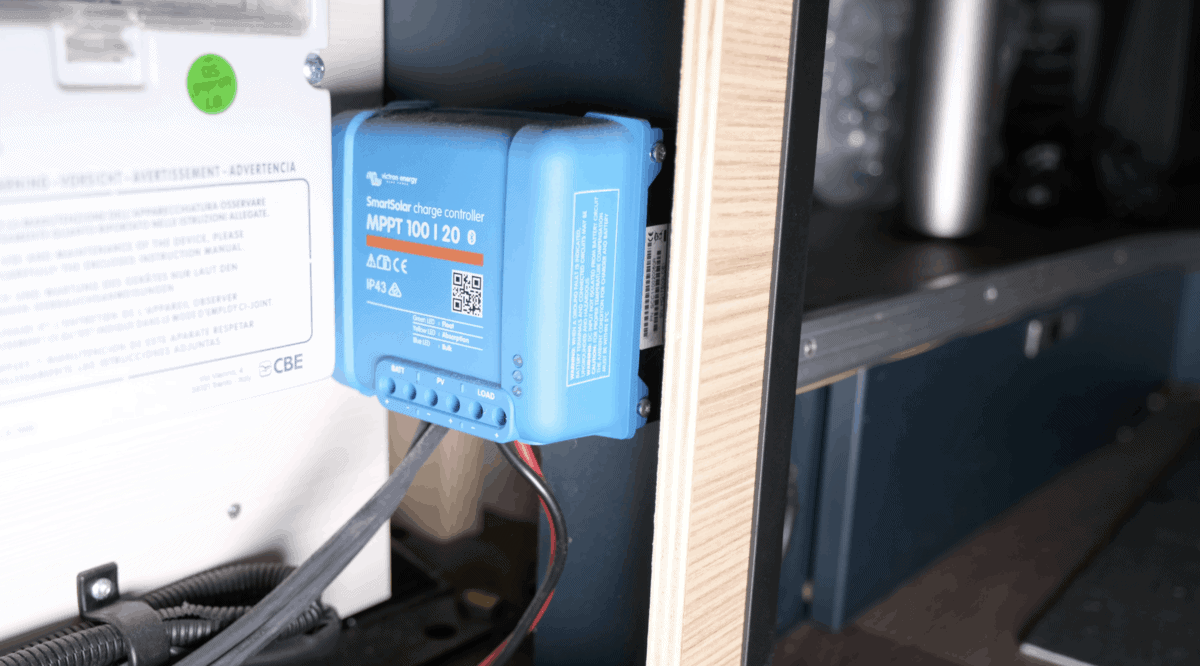 Einer Unserer Beiden Victron-Solarladeregler: Die Konfiguration Erfolgt Bequem Über Eine App