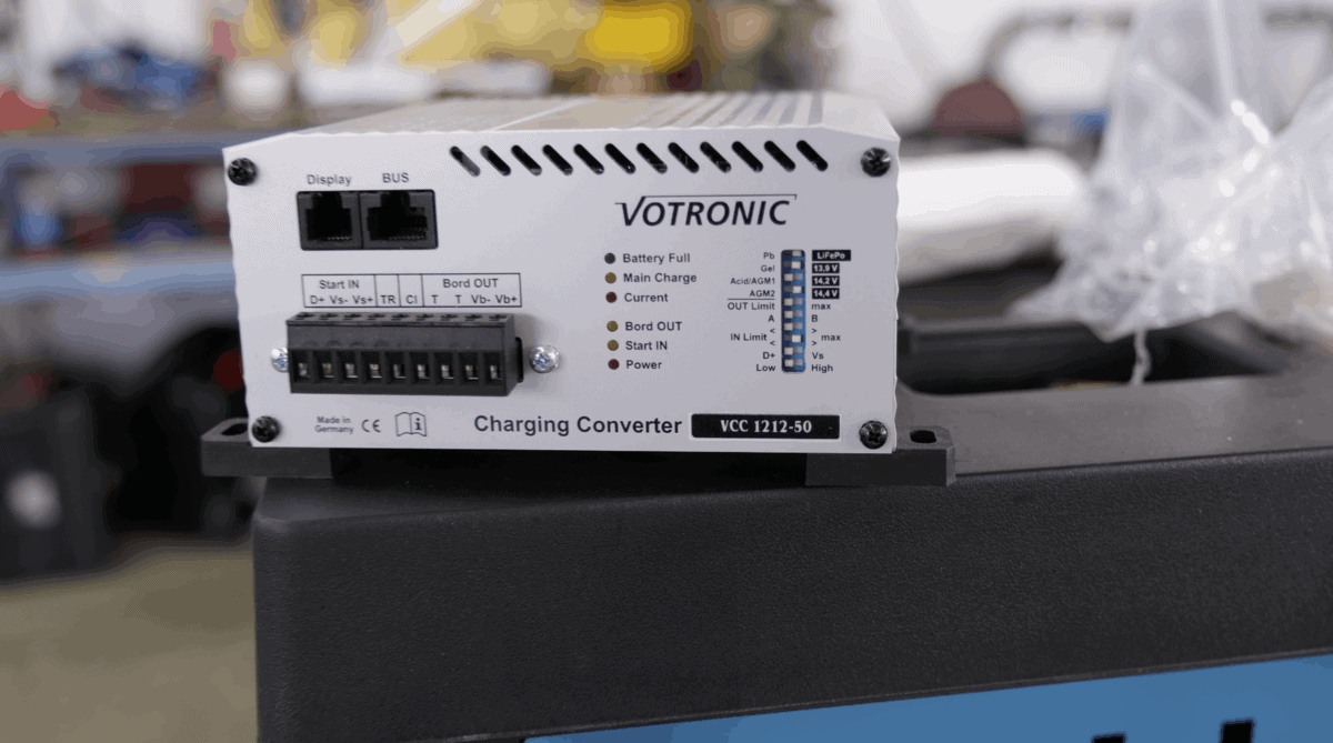 Der Votronic-Ladebooster Wird Per Dip-Schalter Konfiguriert