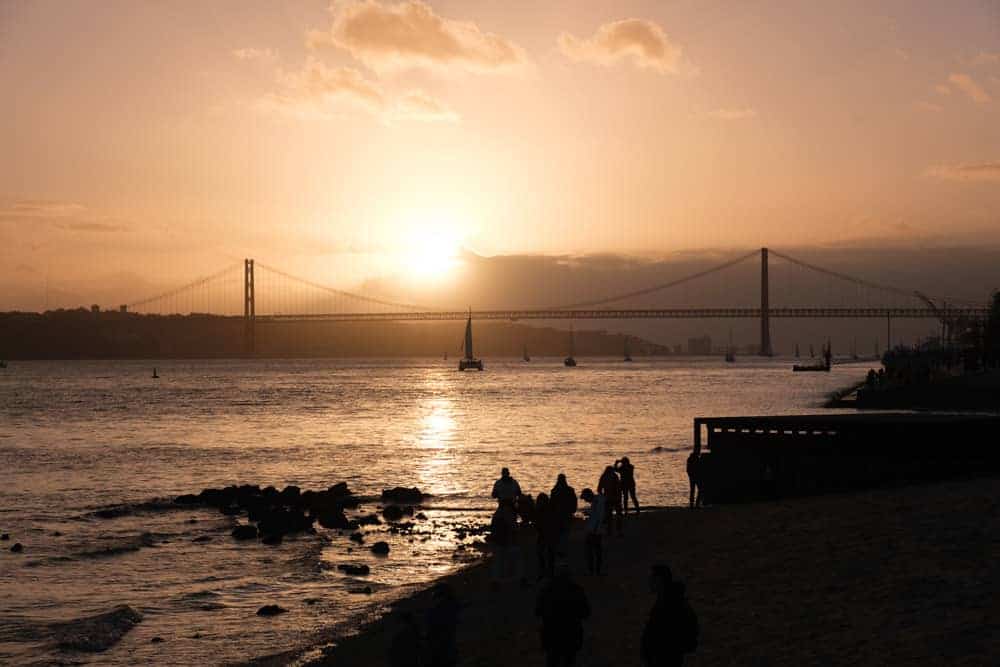 Brücke in Lissabon