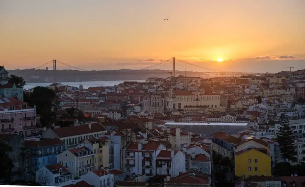 Lissabon im Abendlicht