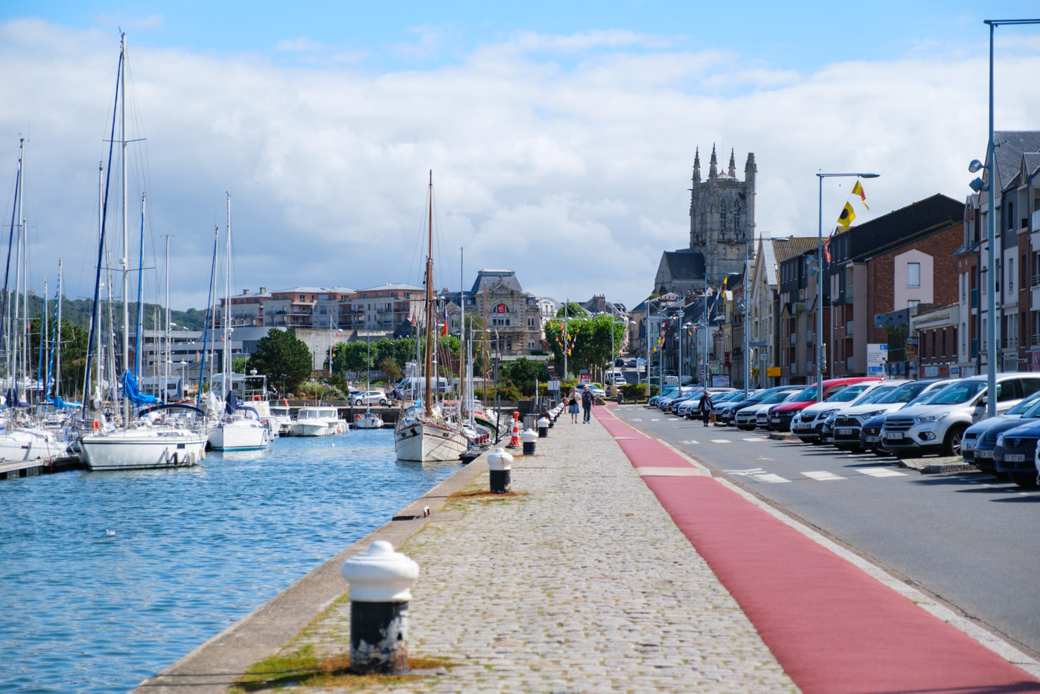 Hafen von Fécamp, Normandie