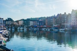 Hafen Von Honfleur, Normandie