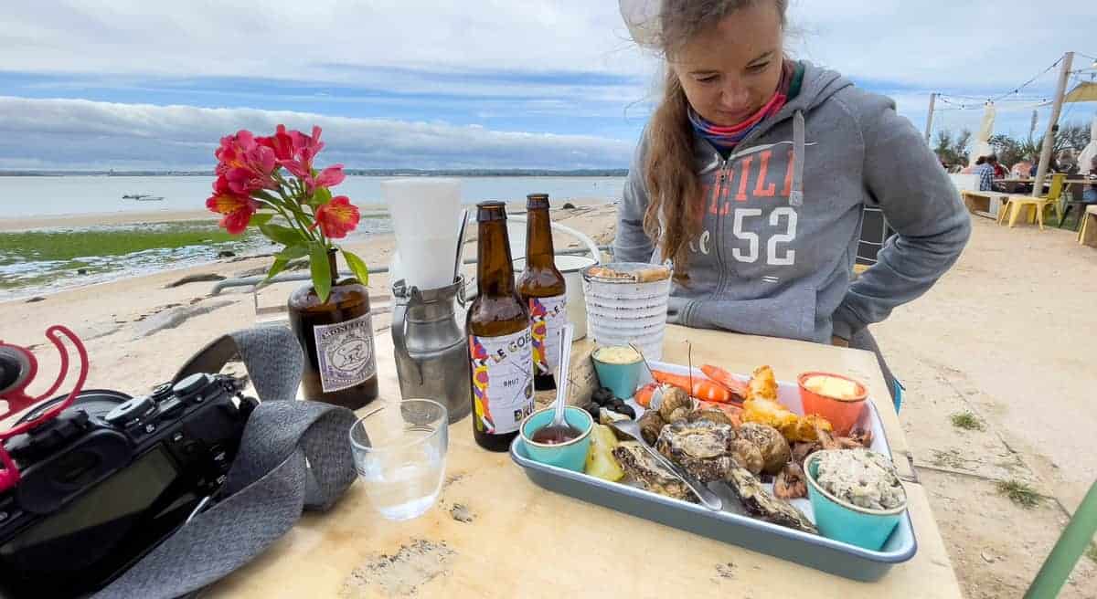 Meeresfrüchteplatte In Der Normandie